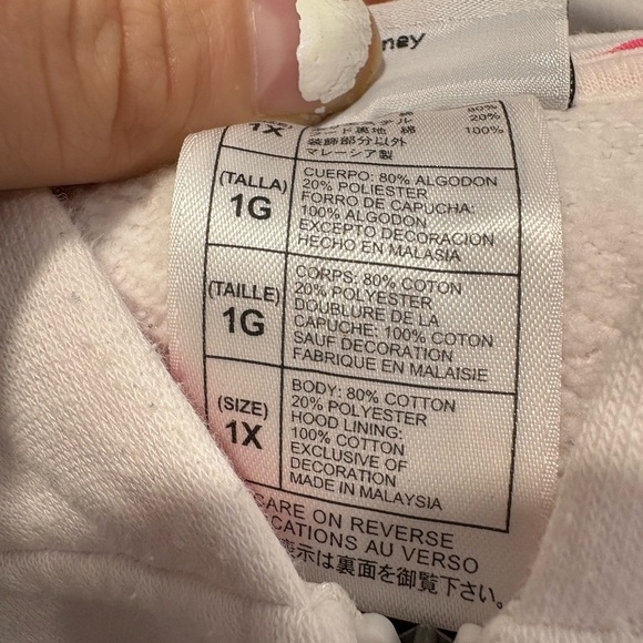 EUC- DISNEY PARKS 2013 Zip up Sweater - Picture 9 of 11